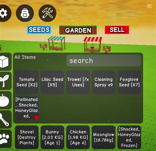 roblox grow a garden😱🔥