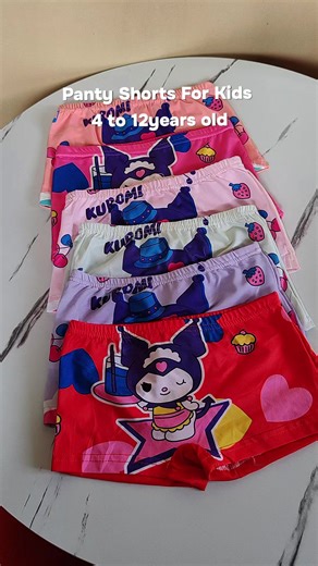Comfy Boyleg Shorts for Girls Aged 4 to 12