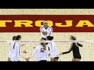 Highlights: USC women's volleyball defeats UCLA in five sets