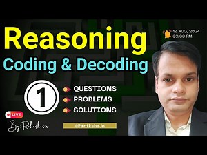 CodingAndDecoding Reasoning Tricks SSC CGL Reasoning Class Reasoning By Rakesh Sir Part-1