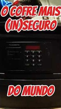 The most (IN)secure #safe in the world #insecure #vulnerability