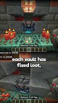 You Can't Manipulate Trial Chamber Vault RNG... Here's Why #minecraft #survival