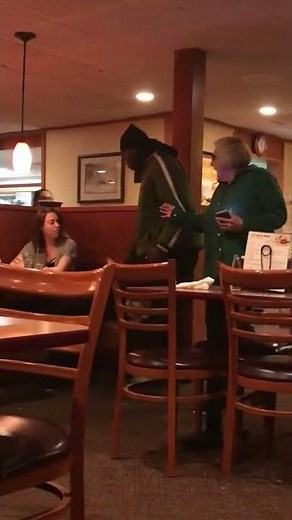 Crazy Fight at Denny's