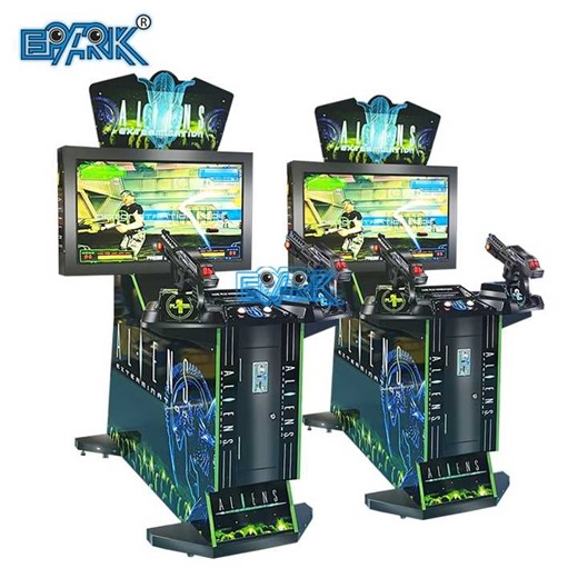 Quality Hot Sale Aliens Extermination EPARK Classic Coin Operated Amusement Arcade Shooting Game Machine