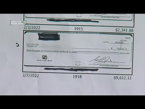 Man loses $93,000 after check is stolen and 'washed'