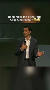 It was embarrassingly bad 😐😐😐 the horrible xbox one reveal in 2013