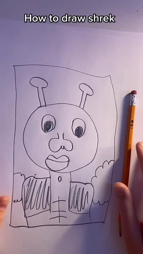 Easy Shrek Drawing Tutorial for Beginners