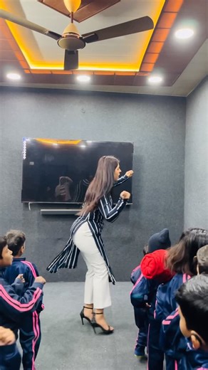 Chandni Bhati on Instagram: "Clap your hands clap your hands listen to the music rhyme for kids . . . . #instalike #teacher #rhyme #instareels #viralvideos"