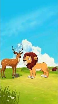 @Funni-45 अनोखी दोस्ती!#cartoon #shorts #animation #shortvideo #cute #funny #dear #animals #bff