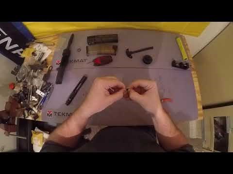 AR-15 firing pin retaining pin bent fix