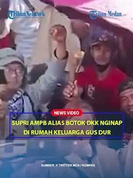 Koordinator AMPB Supri alias Botok Nginap di Rumah Keluarga Gusdur Jelang Demo 27 Agustus Gedung DPR