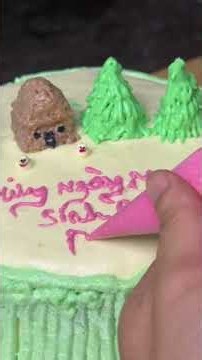 Delicious buttercream cake #baodangpham #cooking #nauan #amthuc #shorts #trending #windnet