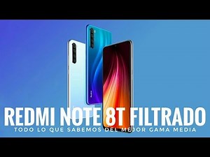 Redmi Note 8T Filtrado al Completo - Todas las Novedades Confirmadas