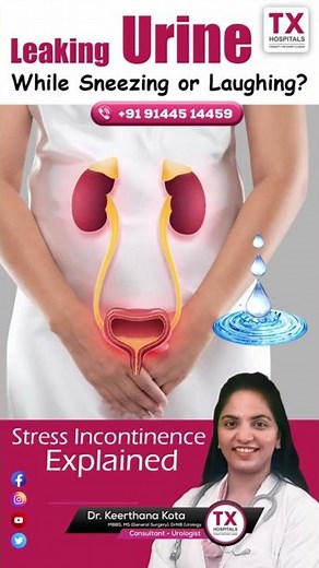 Stress Incontinence Explained | Dr. Keerthana Kota || TX Hospitals