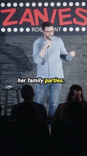 Latin Family Parties 🎉 Changed Me I Brendan Fitzgibbons #standupcomedy #standup #latin #family