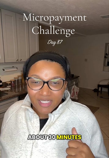 Micropayment challenge day 87! Banked $6.84 today 🤸🏾‍♂️ Split second decisions that pay off, anyone? #budget #debt #fyp #micropayments