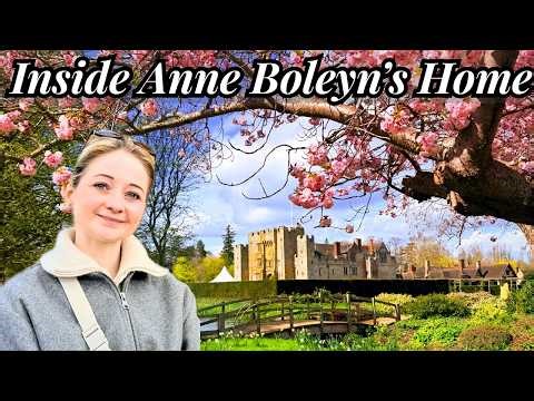 Inside Anne Boleyn’s Home (Hever Castle Tour) | Tudor History Vlog