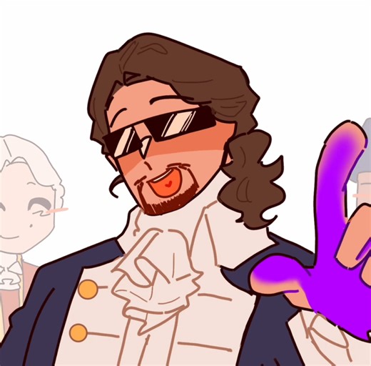 Didnt wanna post thsi on my two main accs , also no more slop ! I finally got art!!!!! Yes Hamilton is their child cuz I say so #georgewashington #kinggeorgeiii #georgesquared #alexanderhamilton #hamiltonmusical