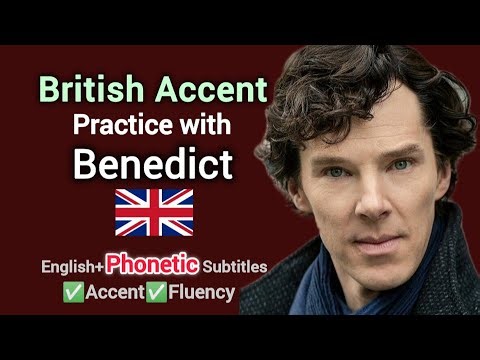 🇬🇧 Train your British accent with Benedict Cumberbatch as he reads an emotional letter
