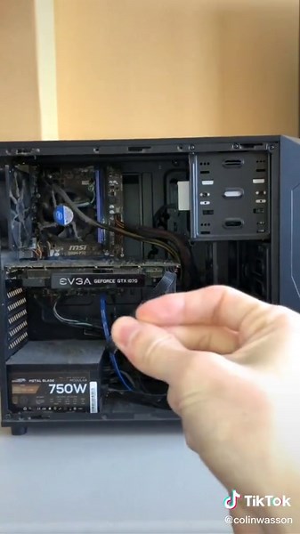 No more overheating haha #pcgaming #computer #onlineclass #happyathome #tiktokgaming #pcbuild #pc