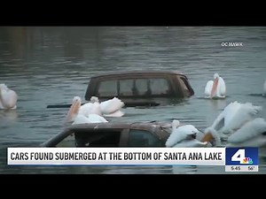 News investigates mystery of abandoned cars “appearing” in a drained lake