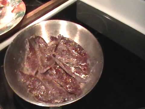 Deer Liver Venison and Onions