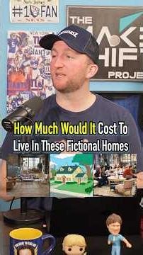 How Much To Live In These Fictional Homes?! #shorts #home #money #guessinggame #familyguy