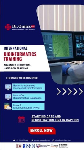 1 month Bioinformatics Course