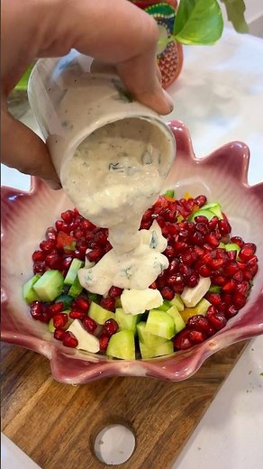 High Protein Dip Recipe | Healthy Vegetarian Dip for Salads, Wraps & Meal Prep