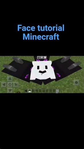 Minecraft face tutorial part 3 #trending #viral