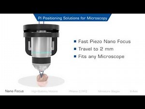 PI Precision Motion Products for Microscopy and Imaging