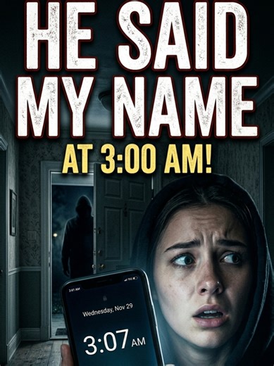 He Whispered My Name Outside My Door It was past midnight when someone knocked on my door. I almost ignored it… until he said my name. I thought it meant he knew me. I was wrong. Would you have opened the door? 😨 #tiktokhorror #scarystories #horrorcontent #storytime #creepy #nightmarefuel #fyp #foryoupage #usa