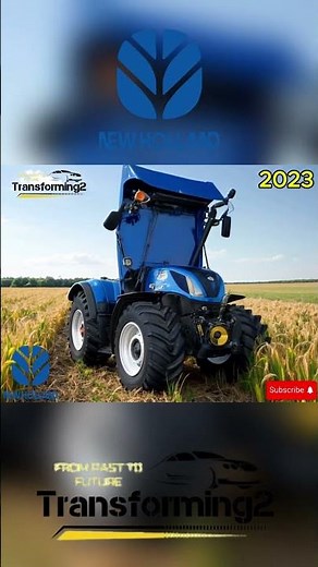Ford New Holland Tractor Transformation Evolution in 100 Years