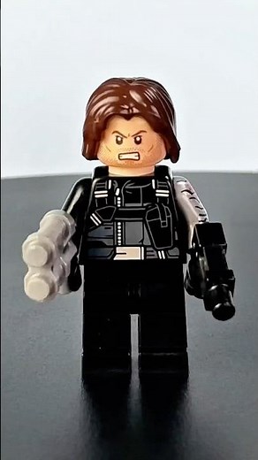 Thunderbolts BUCKY LEGO Minifigure! Winter Soldier Looks INSANE! #thunderbolts #buckybarnes