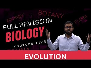 EVOLUTION | ISC CLASS 12 | BIOLOGY | MAAHESHWARI CLASSES | YASHESH SIR