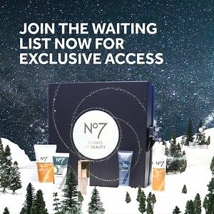 It may only be September, but Christmas is fast approaching… and you don’t want to miss out on this! 🌟 This year No7 is here to answer all of your Christmas wishes! Our core calendar containing £211 worth of your No7 favourite skincare and cosmetics; which can be all yours for just £49.50! Also, keep your eye out for our ultimate calendar👀 Sign up to the waiting list now at: https://www.boots.com/no7-waiting-list | No7