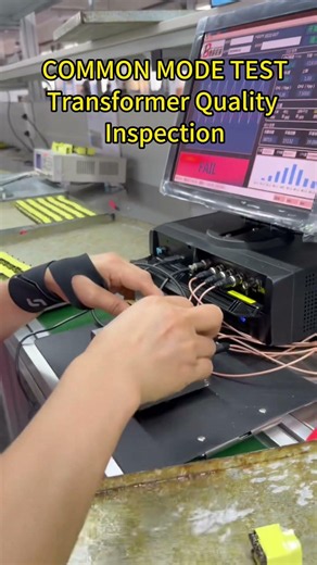 Transformer Common Mode Test | Automated Quality Inspection Process in Smart Factory