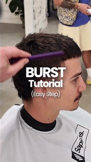 This Burst Fade Is TOO CLEAN! | Haircut 2026 #barbershop #fade