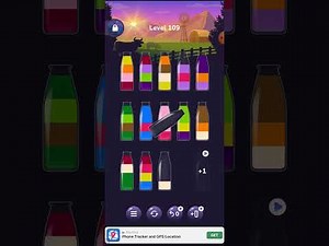 How to complete level 107 to 110 Level love water color sort puzzle game 2023