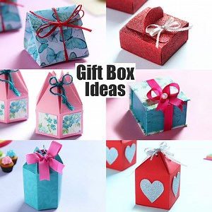 75K views · 2.4K reactions | DIY Gift Box Ideas | 6 Easy Gift Ideas | Paper Craft #diy #giftbox #craftideas | D.I.Yay | Facebook