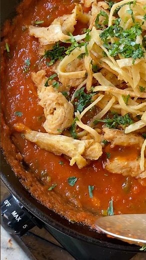 Skillet Tortilla Soup