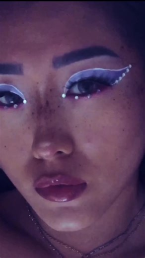 ima do a better one later #fyp #euphoria #euphoriavibes #makeup #RockinCollege