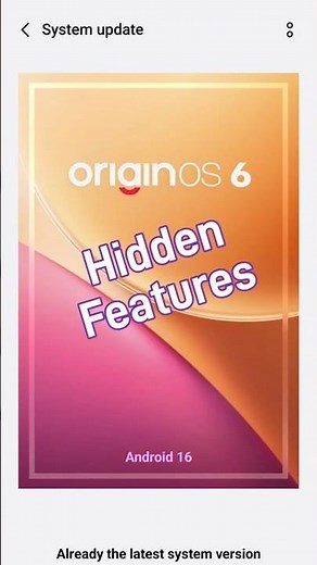 OriginOS 6 Best Features 🚀 iQOO Vivo Phones New Update Full Review | Neo 10 Origin OS Animation