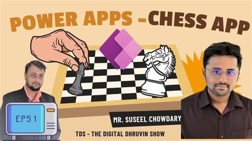Building a Chess Game in Power Apps | Power FX Low-Code Magic! | Dilip Shah
