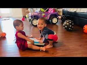 #Twins Babies Fighting#Twins fighting for same Toy#Funny Videos#Baby Videos