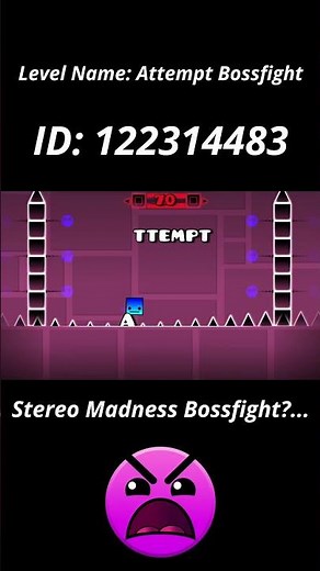 The Stereo Madness Bossfight...