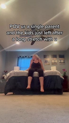 The kid switch can be a real mind eff I tell ya #singlemom #coparenting