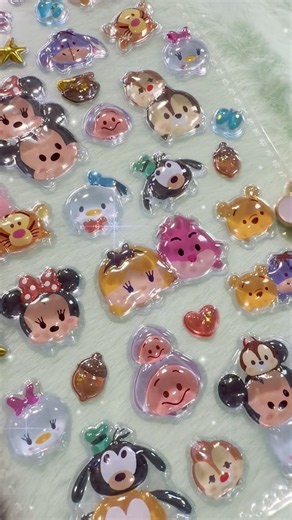 Ku-chan's Sticker Collection Reveal #8⭐︎#shorts #disney