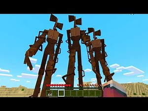 【マイクラ】サイレンヘッドが大量に襲ってくる世界【マインクラフト 】【まいくら】
