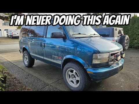 Would I Still 4x4 Swap My Astro Van? - Van Build Mistakes